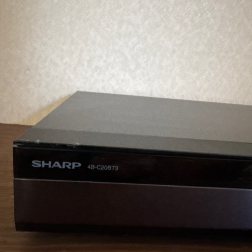 ４Ｋ　SHARPブルーレイレコーダー
