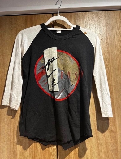 ラグランRUSH グレイテスト・アンダー・プレッシャー Tシャツ1984バンT