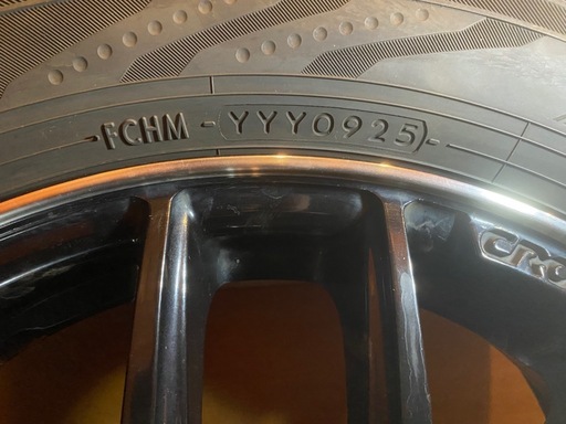 （画像用） ハスラー165/60R15 良品タイヤ＆黒アルミホイール