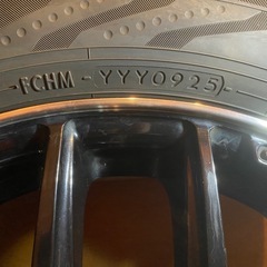 ハスラー165/60R15 良品タイヤ＆黒アルミホイールの画像