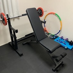 ウエイトトレーニングセットの画像
