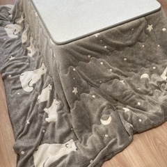 【年中使える】こたつ本体＋布団セット / 一人暮らしにの画像