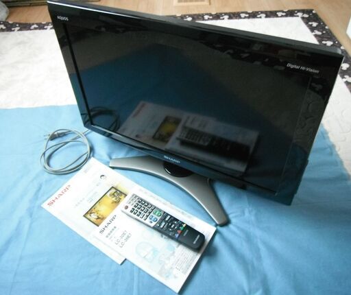 シャープ 液晶テレビ LC-26E7 26インチ 美品 2010年製 旭川市から HDMI 