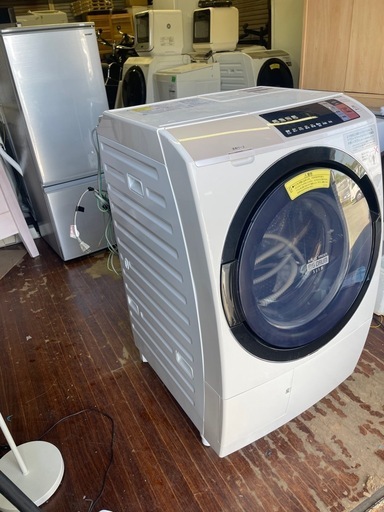 北九州市内配送無料　保証付き 日立BD-SV110ALドラム式洗濯乾燥機  [洗濯11.0kg /乾燥6.0kg /ヒートリサイクル乾