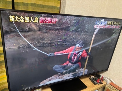 [美品 ]TCL4k液晶テレビ50V(地デジ、YouTube、Netflix、etc対応)