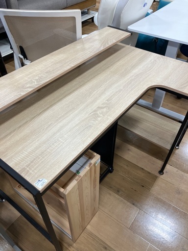 【軽トラック90分貸出サービス】L字型デスク