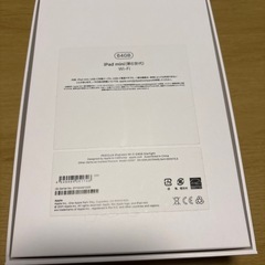 【美品】Apple ANA特別仕様 iPad mini 第6世代 Wi-Fi 64GB（箱付/付属品付）の画像