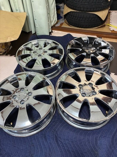 16インチホイール軽用メッキ