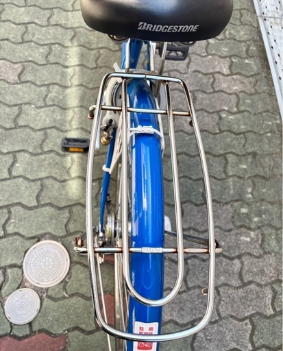 【大阪府茨木市　4/30まで出品】ブリヂストンシティサイクル　27インチ　6段変速　オートライト
