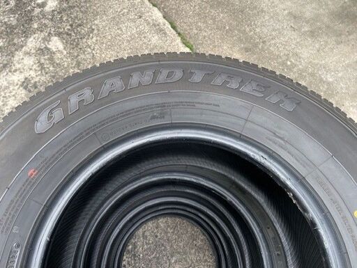 265/70R16 ダンロップGRANDTREK AT23 バリ山9分山以上！中古4本セット
