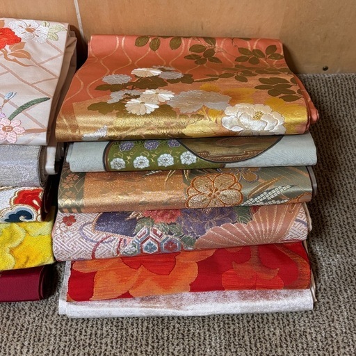 H_帯11点＋和装小物含め15点以上まとめ売り