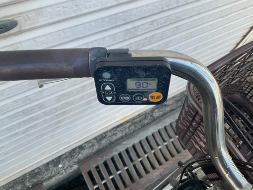 798  パナソニック最新機種電動アシスト自転車viviDX26インチブラウンボディー