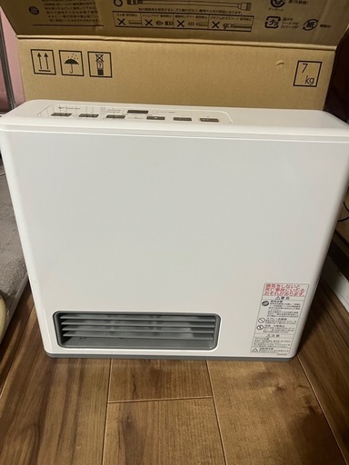 都市ガス　
ガスファンヒーター　