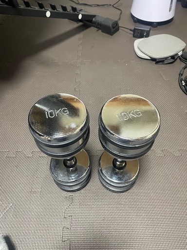 ファイティングロード　　クロームダンベル１０kg１つ
