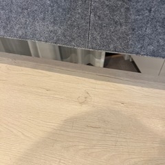 【譲ります】ニトリ　ポケット付き折りたたみデスクの画像