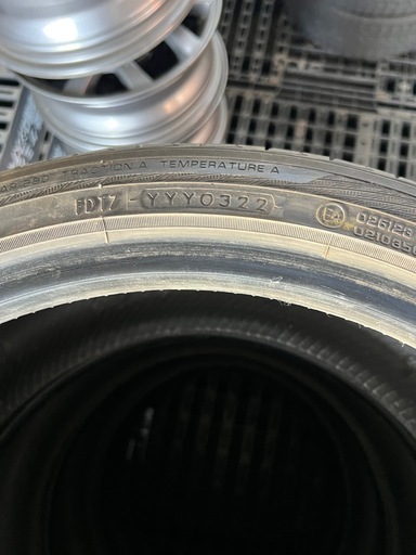225/40R18, ヨコハマタイヤ,2022年,4本