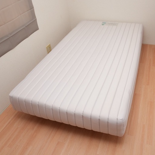美品 フランスベッド 脚付きマットレス ワイドシングル 専用カバー付き