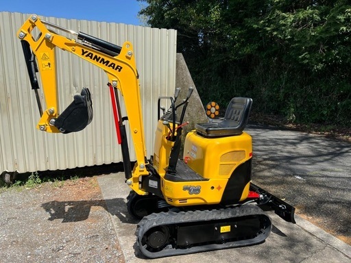 中古 YANMAR ヤンマー ミニ油圧ショベル SV08-1A 約716時間 ミニユンボ ユンボ ミニバックホー バックホー