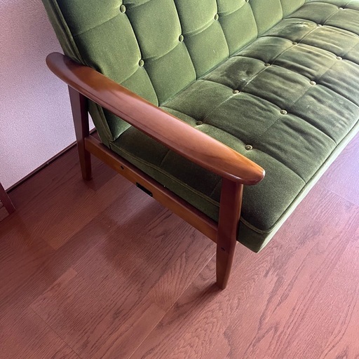 カリモク60 Kチェア　2シーター