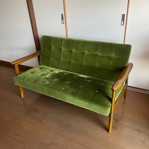 カリモク60 Kチェア　2シーター