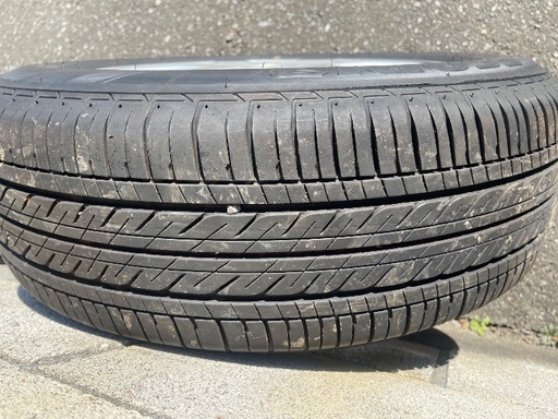 15インチアルミ　タイヤ未使用　