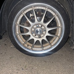 WORK XSA イクサ　戦　16インチ　タイヤ溝ばり溝　PCD100-4Hの画像