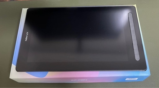 XPPen 液タブ 液晶タブレット 15.4インチ X3チップ搭載ペン IPSフルラミネーション Android Windows Mac対応 Artist 16セカンド ブラック