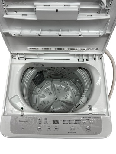 NO.2788 【2025年製】Panasonic 全自動電気洗濯機 NA-F5B3 5.0kg 生活家電 家電 洗濯物 中古