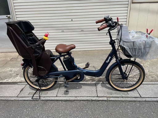 試乗?中古子供乗せ電動自転車 パナソニックギュットクルームFR 