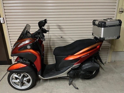 YAMAHA トリシティ125 / TRICITY セル始動 19598km リアBOX付