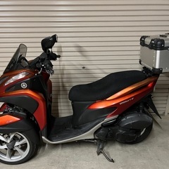 YAMAHA トリシティ125 / TRICITY セル始動 19598km リアBOX付の画像