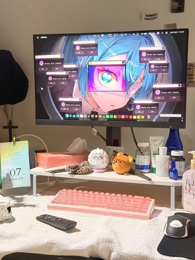 【4/19までです！】AOC ゲーミングモニター 23.8インチ 180Hz 美品