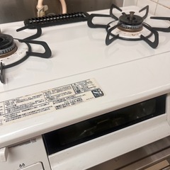 パロマ ガステーブル 2022新品購入 都市ガス用・2口・右強火力・59cmの画像