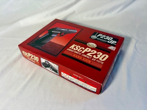 ② 【動作確認済み】KSC P230JP ガスブローバック エアガン ハードキック 箱付