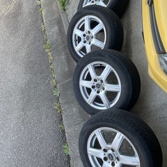 【ホンダ オデッセイ RB3使用】16インチ ホイール付きタイヤ 4本セットの画像
