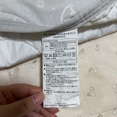 お昼寝マット お昼寝敷きパッドのセットの画像