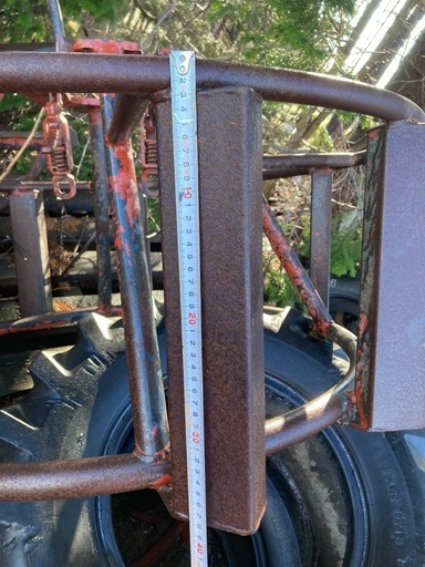 【引取限定】トラクター用 鉄車輪 