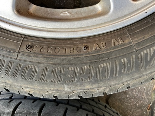 ダイハツ純正　タント LA600S アルミ タイヤ付 4本