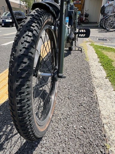 097中古 Panasonic電動アシスト自転車　12Ah 大阪