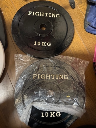 FIGHTING ROAD ファイティングロード ウェイト プレート 5kg 7.5kg 10kg 2.5kg 1.25kg ダンベル バーベル 総重量57.5kg