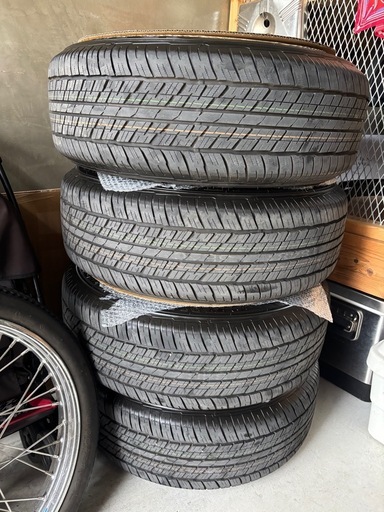 ランクル250  VX純正ホイール&タイヤ4本セット　新車外し