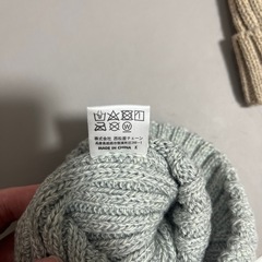 ベビー用ニット帽の画像