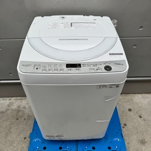 323⭐️2023年製★シャープ　洗濯機　7KG 大型　大容量　一人暮らし