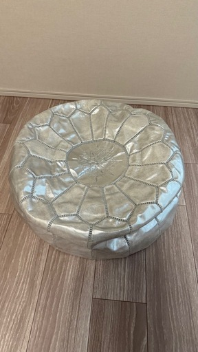 モロッコ オットマン プフ レザー 収納