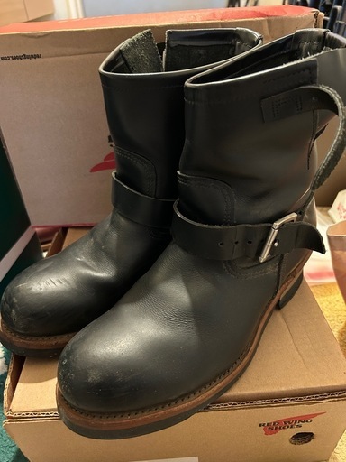 レッドウイング RED WING 2976 ショートエンジニアブーツバックル付 