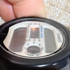CASIO G-SHOCK DW-6100 温度センサー搭載　ホワイトダイヤル　豆球ライトの画像