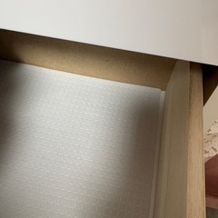 美品80cm ホワイトチェスト 6段 スライドレール (MERRY) 岐阜の収納 