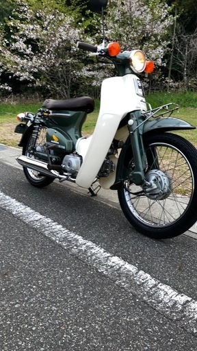 スーパーカブ83年c50改88cc希少色機関絶好調美車12v仕用即乗れます