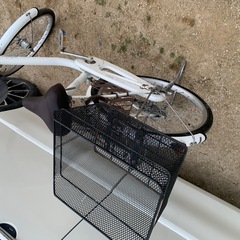 中古美品自転車22インチLEDライトの画像