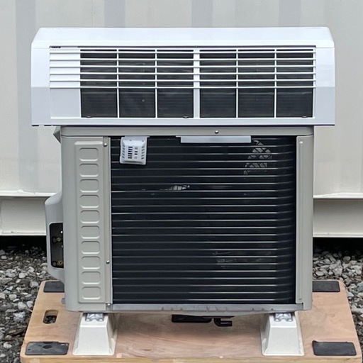 取付け可 ! !◇日立 エアコン 6畳用 2024年製 カビバスター ecoこれっきりRAS-DT22R 高圧洗浄済み ! 保証付き 